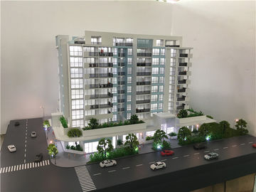 Modelo arquitectónico ligero de Ceilling que hace los materiales para el apartamento, 1/75 edificio de Maquette de la escala