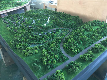 materiales de fabricación modelo de los árboles del 1.4x1.2m para la montaña turística arquitectónica, exhibición que trabaja Maquette