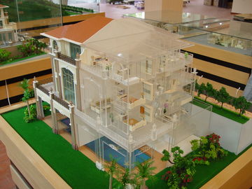 1/30 modelo de la casa de la arquitectura de la escala/3d interior modela con las figuras de los muebles